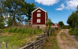 Old farmhouse in Sweden