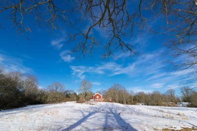 Winter landscape in Sweden