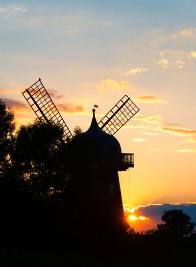 Old windmill, Sweden